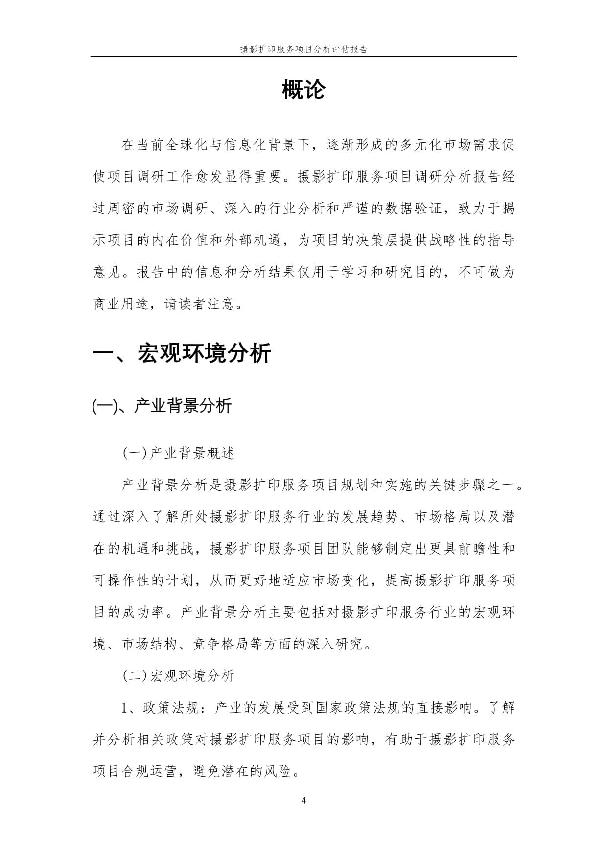 2023年摄影扩印服务项目分析评估报告